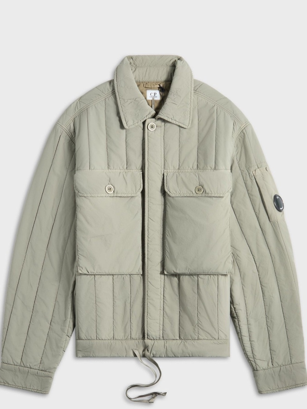 C.P. Company GD Liner Medium Padded Jacket Fallen Rock Beige size XL